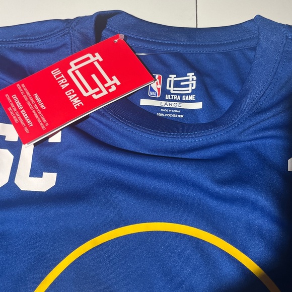 Ultra Game NBA Golden State Warriors - Stephen Curry Mens Active Tee Shirt - Picture 10 of 13